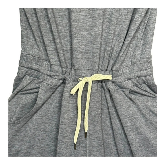 Vuori Women's All Day Jumpsuit in Azure Heather. Sz: L - Picture 5 of 7